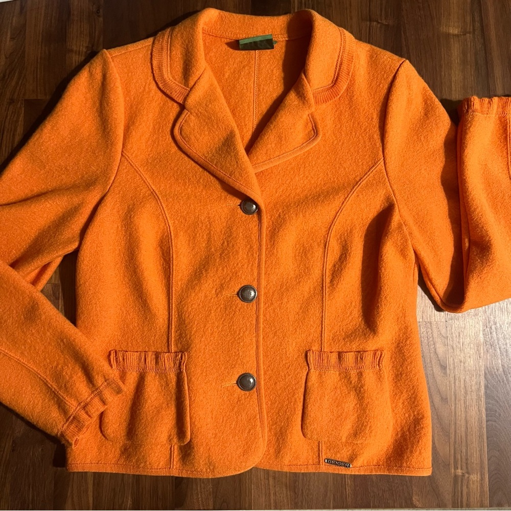 Geiger Pure New Wool Blazer Vintage